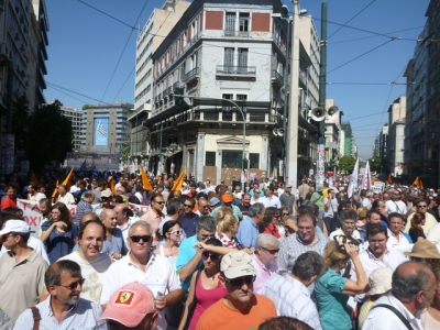 Γενική Απεργία ΓΣΕΕ, 26/9/2012